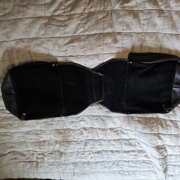 Vintage Harley Davidson Leather Throw Over  Saddle Bags Custom‎ - Picture 2 of 10